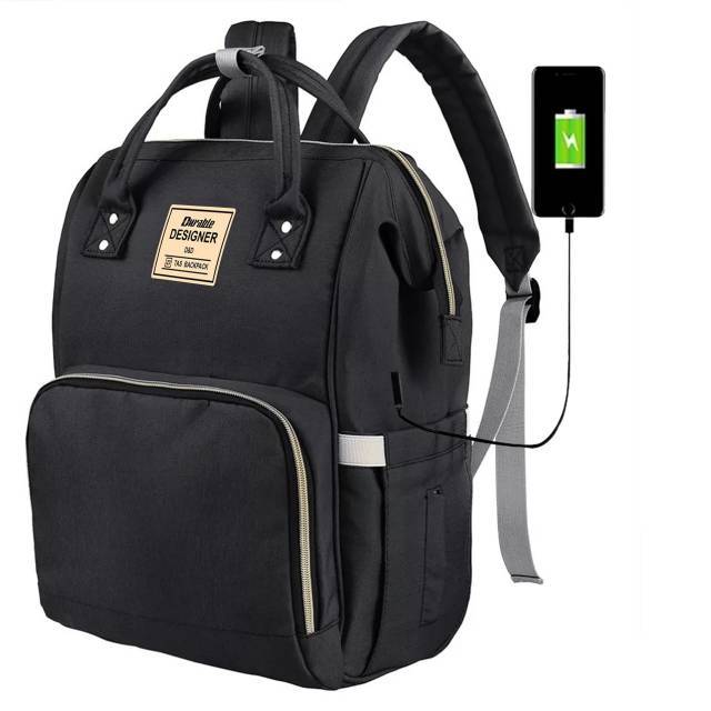 กระเป๋าเป้รุ่นใหม่ล่าสุดมีพอร์ต usb / 2in1 Baby Bag / Anello Diaper Bag / Baby Equipment Bag