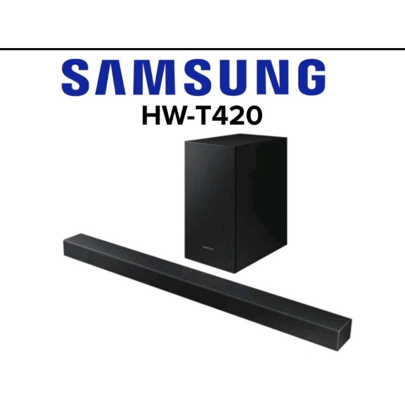 SAMSUNG SOUNDBAR 150 วัตต์ HW-T420 รุ่น HW-T420/XT  | 2.1ch [รับประกัน 1 ปี]