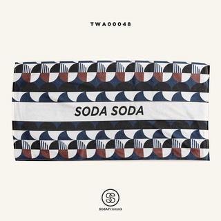 ผ้าเช็ดตัว Geo รหัส TWA00048 #SOdAtowel #SodAhome #ผ้าขนหนู #ผ้าเช็ดตัว #towel