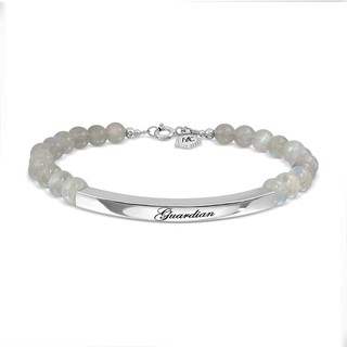 Mizuchol กำไลหิน Labradorite แท้ประดับเงินแท้ By Yourside Bracelet (RD) - Boyfriend