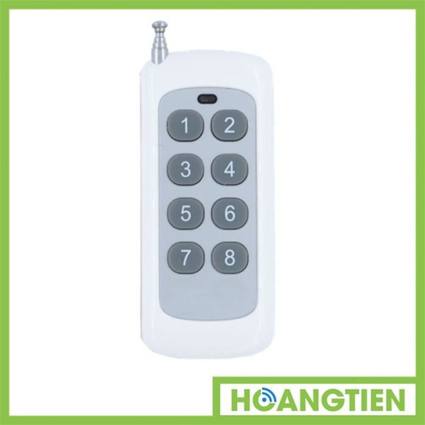 รีโมทคอนโทรล 8 ปุ่ม RM08 ความถี่ 433