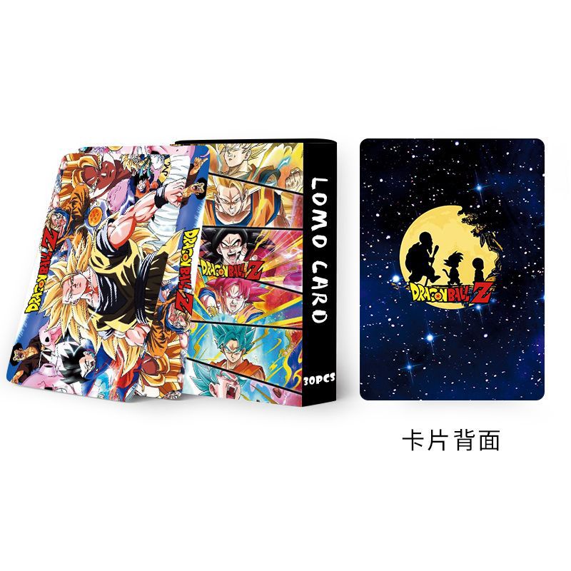 โฟโต้การ์ด พิมพ์ลายการ์ตูนดราก้อนบอล สองด้าน 30 ชิ้น รูปที่ 3