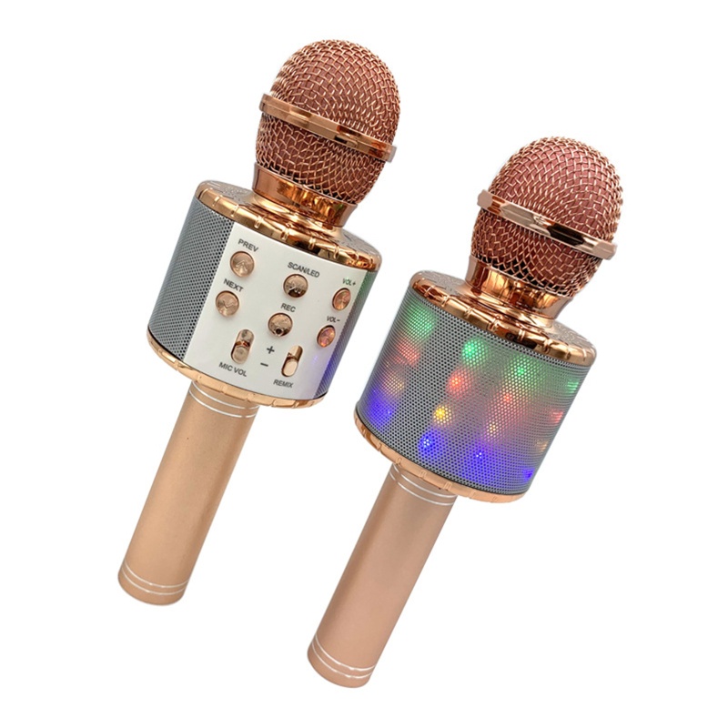 BKaraoke Microphone for Kids Adults Wireless 4 in 1 Handheld Bluetooth ...