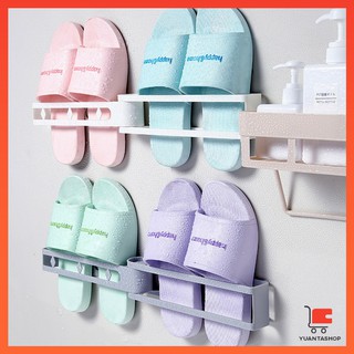 ที่เก็บรองเท้าแตะติด ผนัง ติดประตู ไม่ต้องเจาะผนัง Back Door Slipper rack