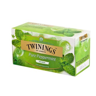 ทไวนิ่งส์ ชาเปปเปอร์มินต์ 25 ซอง Twinings Tea Peppermint 25 sachets