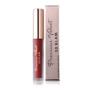 So Glam Precious Velvet Velvet Matte Liquid Lipstick 12 Witty ลิปแมทกำมะหยี่