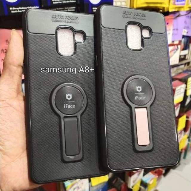 เคสแฟชั่น samsung a8 plus/a8+ iFace stand