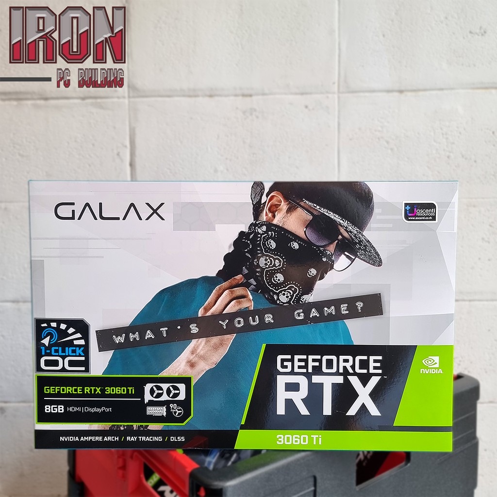 IRON.IT_RTX3060TI GALAX EX VGA การ์ดจอ กราฟฟิคการ์ด ของใหม่ มือ 1