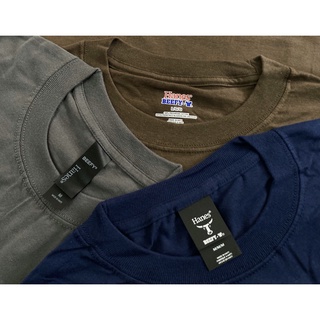 Hanes Beefy Pocket 6.1 oz เสื้อยืดคอกลม-กระเป๋าหน้า  สินค้านำเข้าจาก  / Made in Haiti