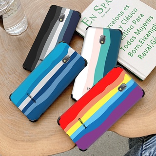 Original Rainbow Color Case Samsung Galaxy J7 Pro 2017 J730 J5 2017 J530 Casing Brand Gradient Silicone Official Cover