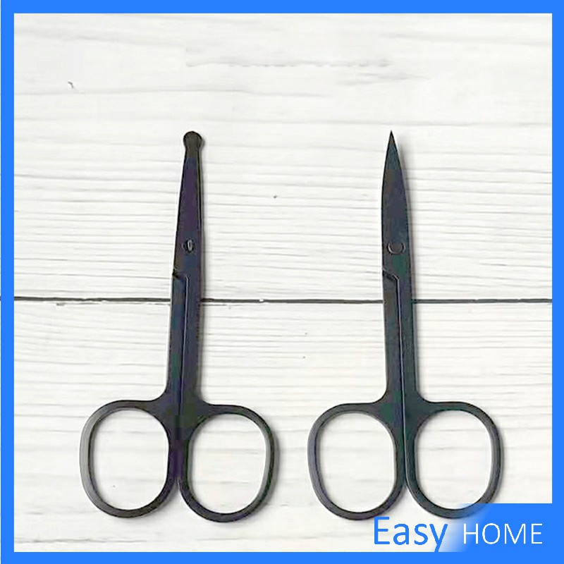 กรรไกร ตัดขนจมูก  ตัดเล็ม ตัดขนคิ้ว สแตนเลส  ใช้ได้หลายอย่าง beauty scissors ราคา ถูกที่สุด ดีลบีเคเค แกลเลอรีภาพที่ 5