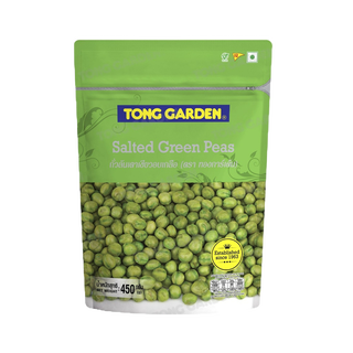 Tonggarden ถั่วลันเตาเขียวอบเกลือ 450 กรัม