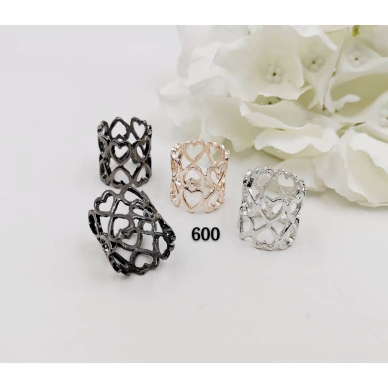 (KB1218) KOREA BROOCH RING TUDUNG
