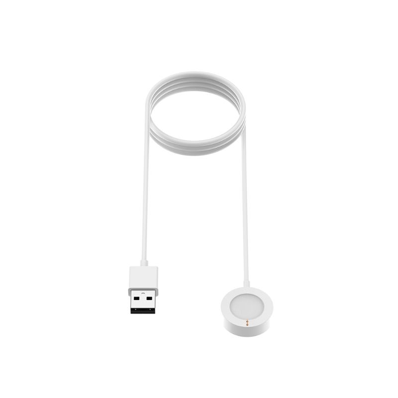 Pop White Magnetic Charging Cable Cord Charger for Fossil Gen 4/5 for Emporio Armani/Skagen Falster 2/Misfit Vapor 2/Diesel Guard 2.5(DZT9001)/Michael Kors Runway(MKT0002) Smart Watch Accessories