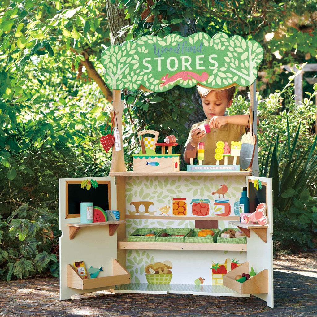 Tender Leaf Toys ของเล่นไม้ ร้านค้าและโรงละครไม้ Woodland Stores and Theatre - รูปที่ 3
