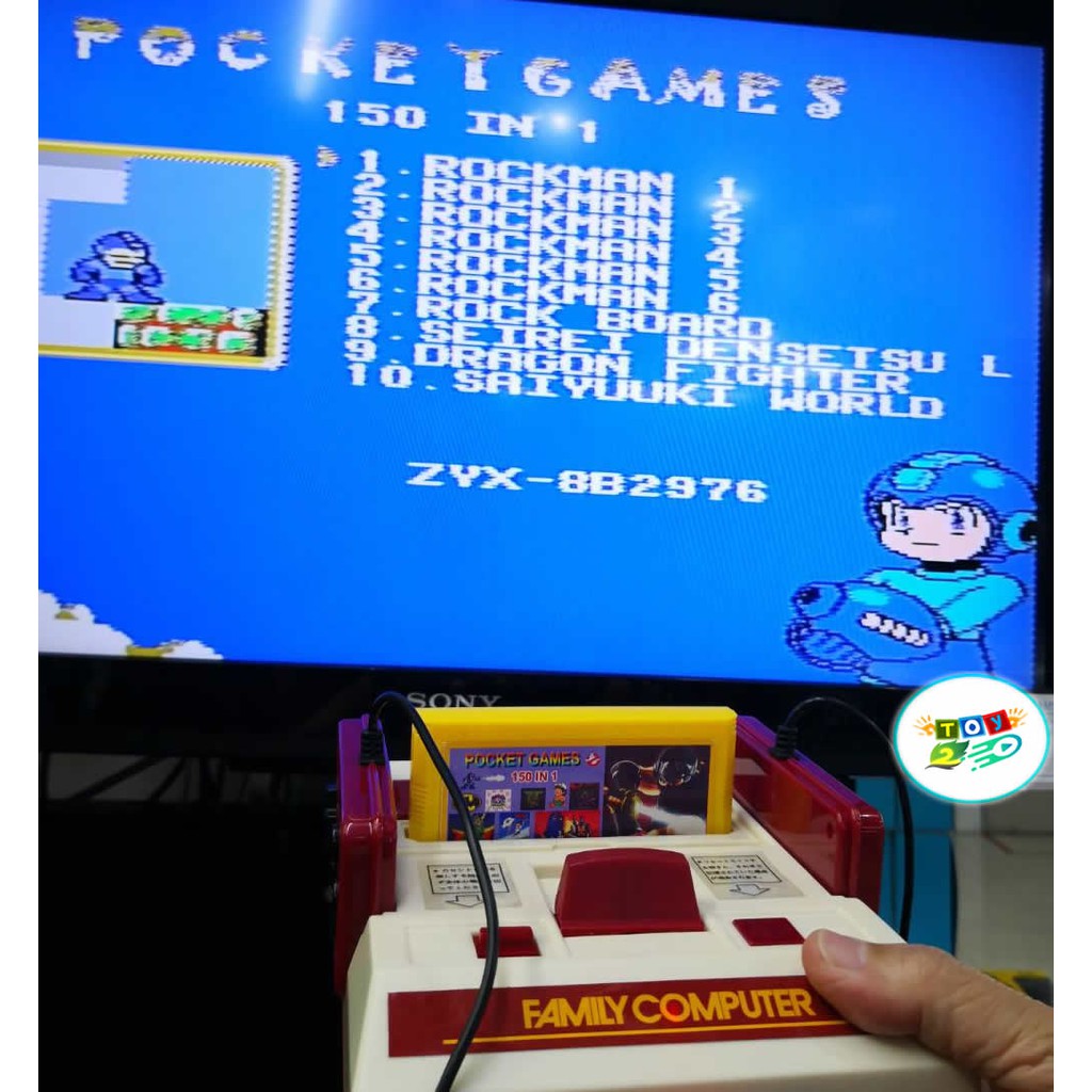 fccompact500+150/famicom/แฟมิลี่/เครื่องเล่นวีดีโอเกม8บิต