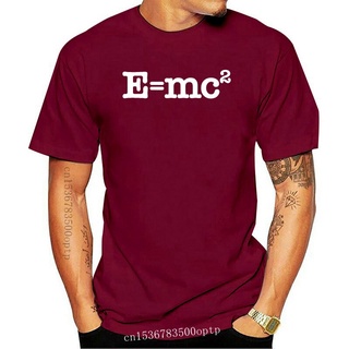 เสื้อยืด พิมพ์ลาย E=mc2 s Hipster - Science Geek แฟชั่นฤดูร้อน สําหรับผู้ชาย 982206