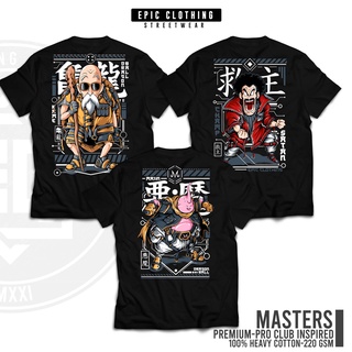 12 - MASTERS - DRAGON BALL Z -  Anime - Epic clothing Streetwear ( cotton - unisex)