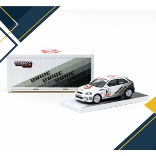 TARMAC MODEL Honda Civic Type R EK9  BRIDE  With Container