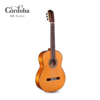 Cordoba C9 Parlor กีตาร์คลาสสิคทรง Small Body สเปค All Solid (Western Red Cedar / African Mahogany) พร้อม Polyfoam Case