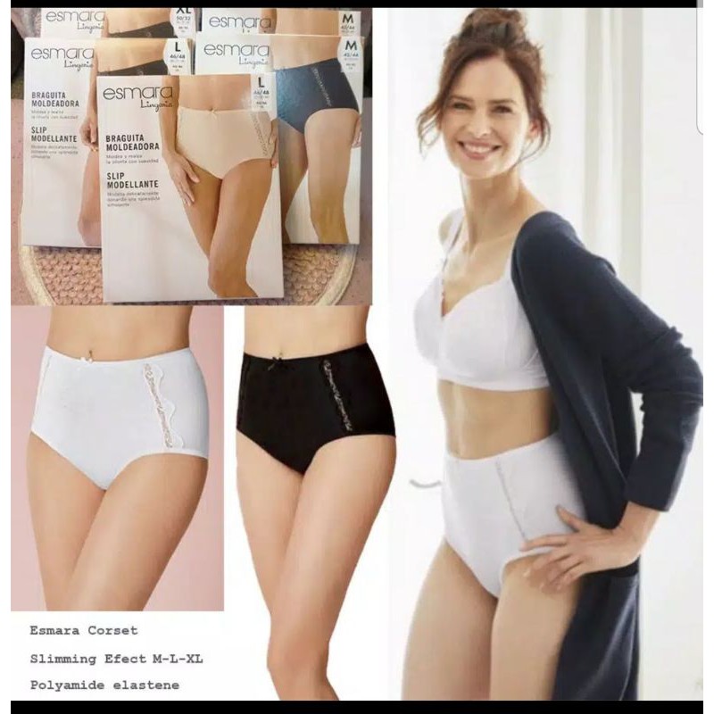 Esmara Panty Shapewear กางเกงชั้นในสตรี& 39;s (พร้อมกล่องและป้าย)