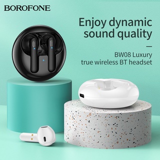 Borofone ชุดหูฟังบลูทูธไร้สาย 5.1 TWS ควบคุมแบบสัมผัส สําหรับ Android และ IOS BW08