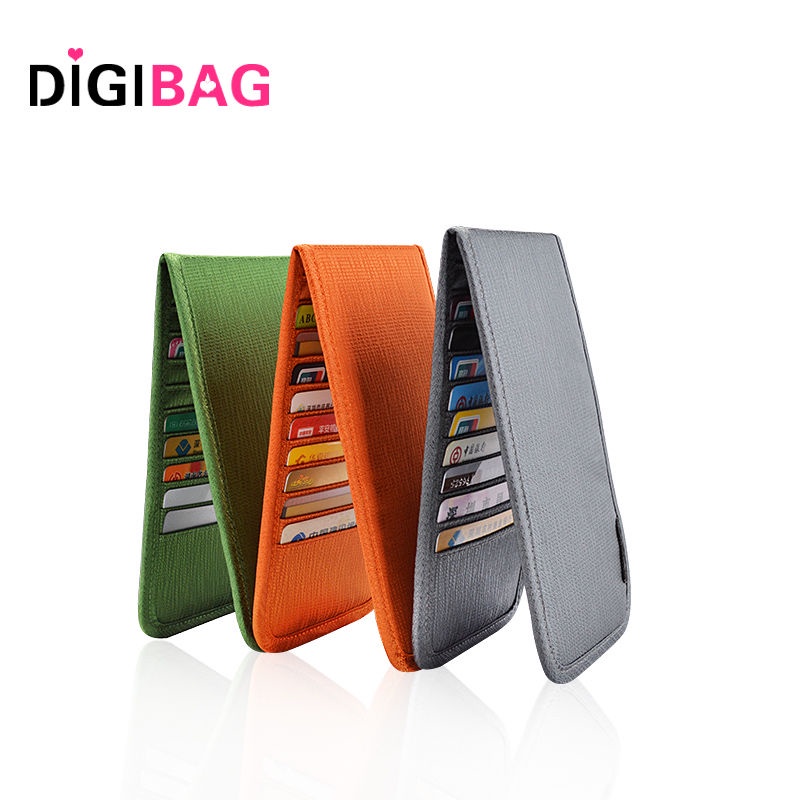 กระเป๋าการ์ดธนาคารยาว กระเป๋าใส่บัตรแขนบัตรชายและหญิง mult Long bank card bag card bag card sleeve men women Multi-card Slot Ultra-thin Credit card bag ID bag card Holder 7.6