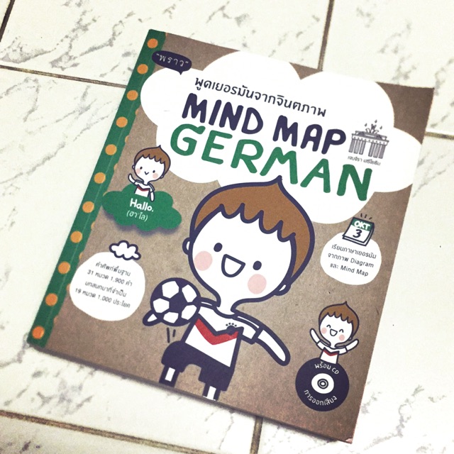 MIND MAP GERMAN มือสอง พร้อมซีดี