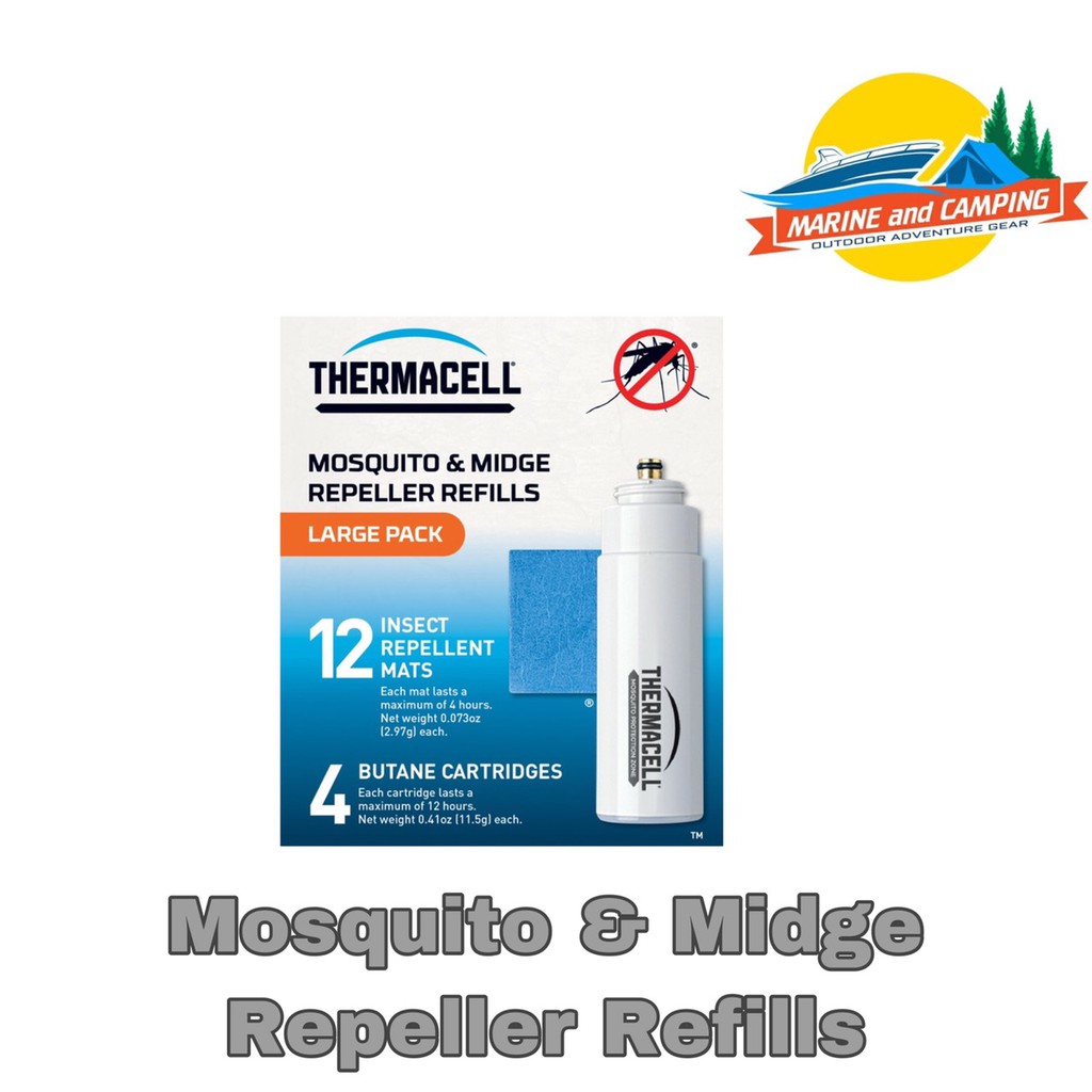 Thermacell R-4 Refill (with Gas) แผ่นไล่ยุงพร้อมเเก๊ส สำหรับเครื่องไล่ยุงรุ่น
