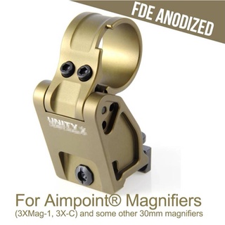 ขาจับซูมหลัง Aimpoint ทรง Unity FTC Aimpoint Magnifier Mount เหมาะสำหรับใช้คู่กับเรดดอท ที่ใส่ขายกสูง 1.93" หรือขายกสูง