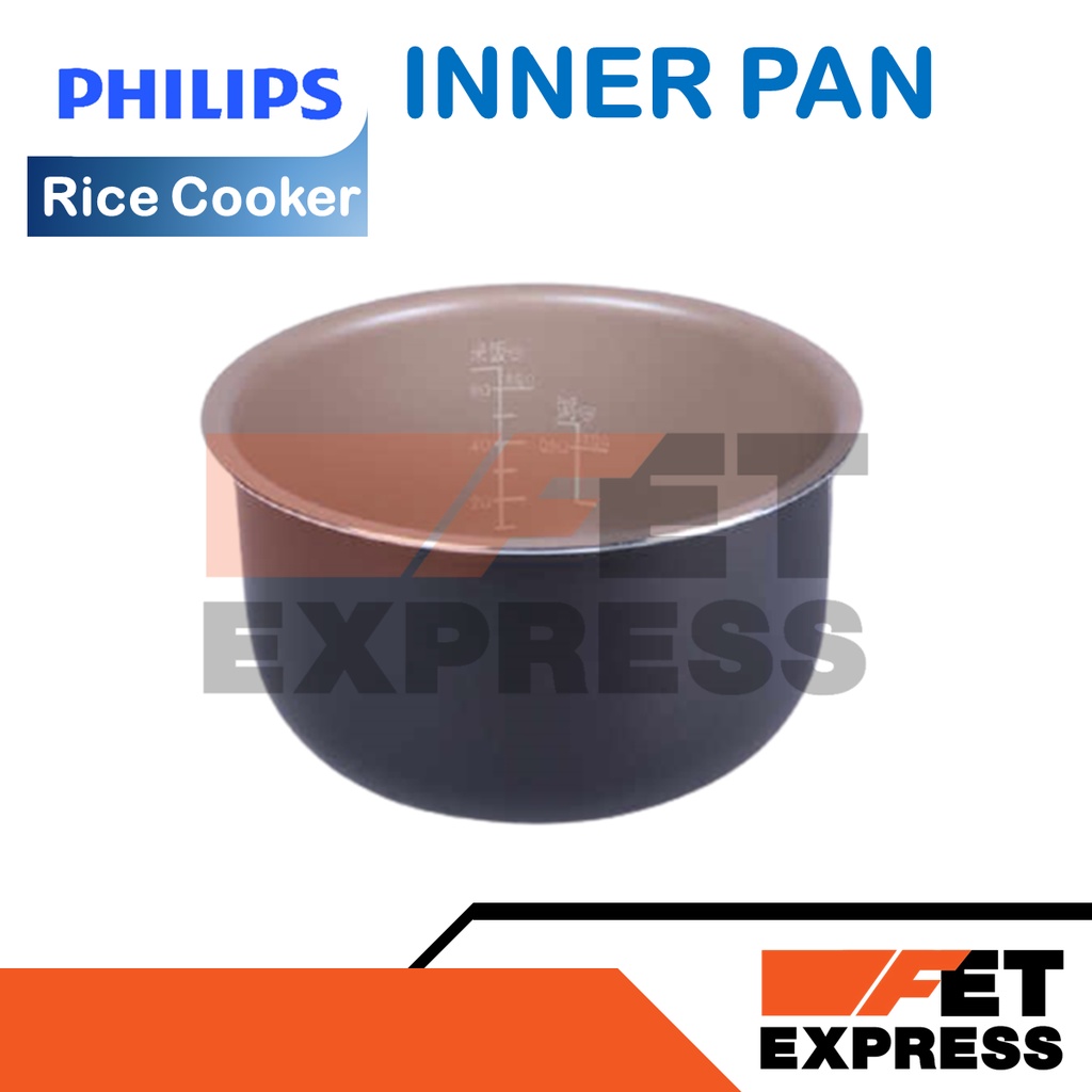 INNER PAN HD3030 หม้อในหม้อหุงข้าว PHILIPS  อะไหล่แท้สำหรับหม้อหุงข้าว PHILIPS รุ่น HD3030 (996510063029)