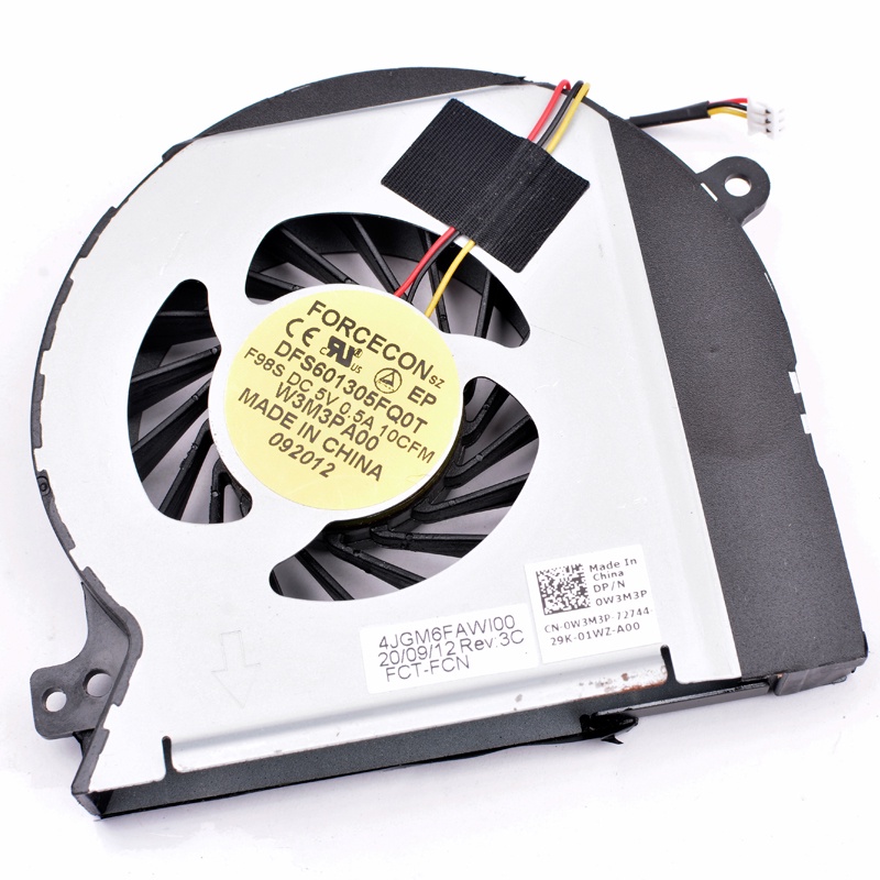 ดีเอสเอฟ601305FQ0T 4JGM6FAWI00 0W3M3P DC5V 0.50A โปรเจคเตอร์แล็ปท็อปพัดลมระบายความร้อน