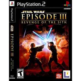 แผ่นเกมส์ Star Wars Episode III Revenge Of The Sith PS2 Playstation2 คุณภาพสูง ราคาถูก