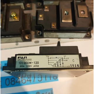 FUJI เพาเวอร์โมดูล Power module 300A 1200V Japan มือ 2 รุ่น 1DI 300M-120