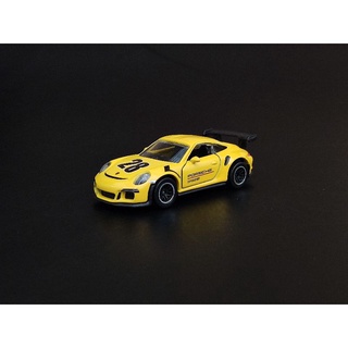 majorette porsche 911 gt3 rs สีเหลือง เบอร์28 หายาก