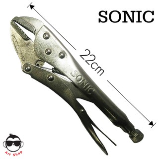 คีมล็อค SONIC 10"  สำหรับงานช่างทั่วไป  สำหรับไขน๊อต หนีบ จับ ชิ้นงาน