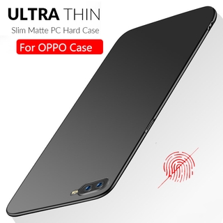 เคสโทรศัพท์มือถือ PC แบบแข็ง เนื้อแมตต์ สําหรับ OPPO A92 A52 F11 F9 Find X2 Pro A12 A12e A7 AX7 AX5S AX5 A5 A3S