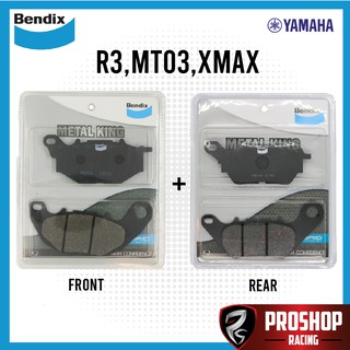 ผ้าเบรค Bendix สำหรับ MT03,R3,Xmax