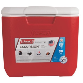 Coleman US Cooler 30QT RED ความจุ 28.4L /30QT