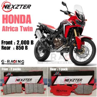 ผ้าเบรค Honda AfricaTwin ผ้าเบรคNEXZTERแท้100%