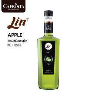 Lin Syrup  ลินไซรัปขนาด 750 ml น้ำเชื่อมแต่งกลิ่นแอปเปิ้ล / APPLE / PLU13528