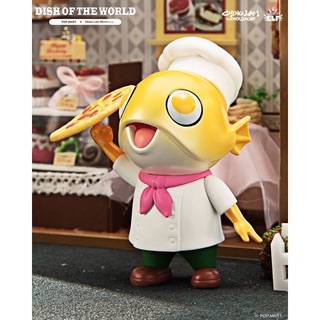 (พร้อมส่ง เลือกแบบได้) POP MART The Biggie Fish Dish of the world. โมเดล ฟิกเกอร์