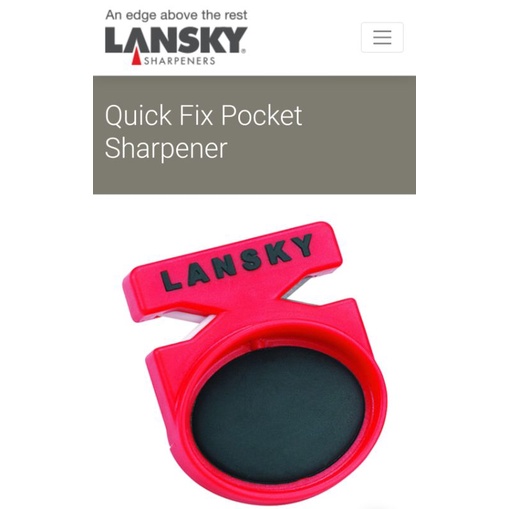 ที่ลับมีด/ ลับมีด LanSky Quick Fix Pocket Sharpener