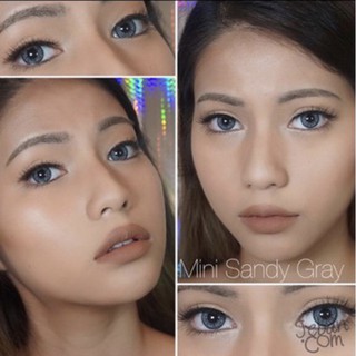 Mini sandy gray พร้อมส่งสายตาปกติ (kittykawaii)