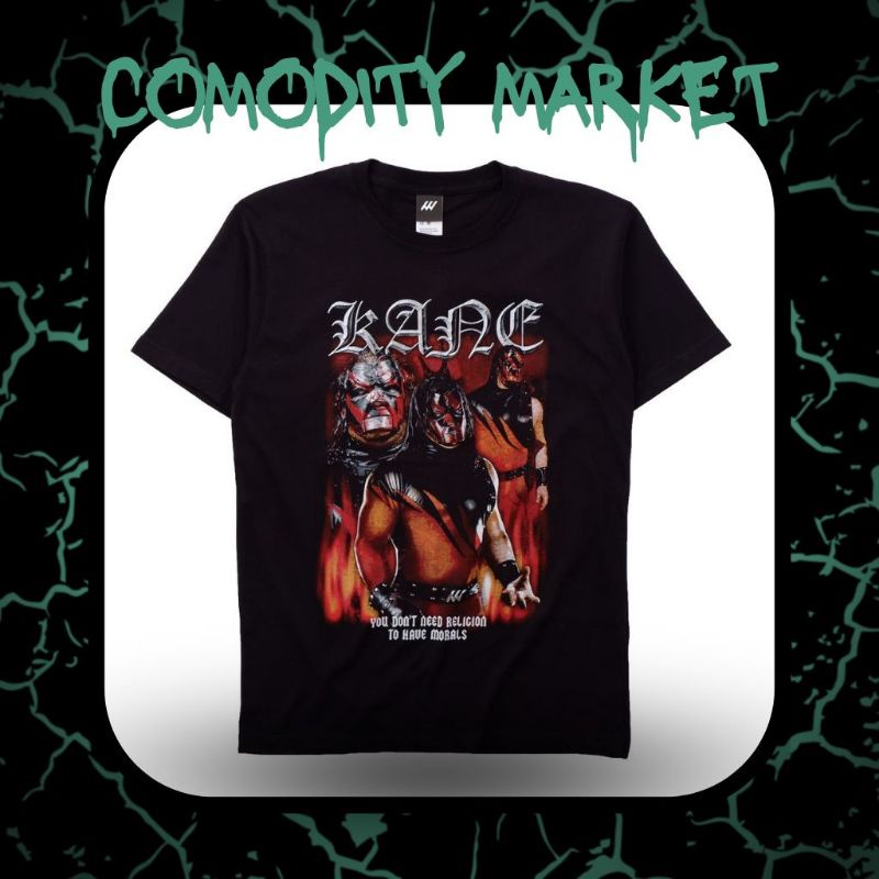 WHSTL - เสื้อยืด Kane สีดํา M