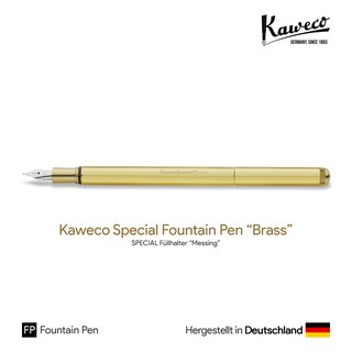 Kaweco SPECIAL Fountain Pen "Brass" - ปากกาหมึกซึมคาเวโก้สเปเชี่ยล รุ่นทองเหลือง