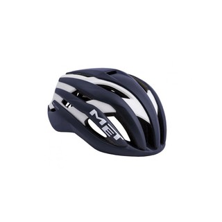 หมวก MET TRENTA ROAD CYCLING HELMET (DEEP BLUE WHITE | MATT GLOSSY) M