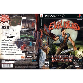 แผ่นเกมส์ PS2 Evil Dead A Fistful of Boomstick   คุณภาพ ส่งไว (DVD)