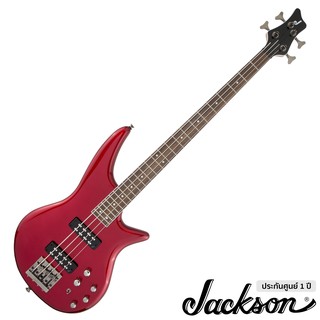 Jackson® JS3 Spectra Bass กีตาร์เบส 4 สาย 24 เฟร็ต ไม้ป๊อปลาร์ คอเมเปิ้ล พร้อม EQ 3 แบนด์ใสตัว ** ประกันศูนย์ 1 ปี **