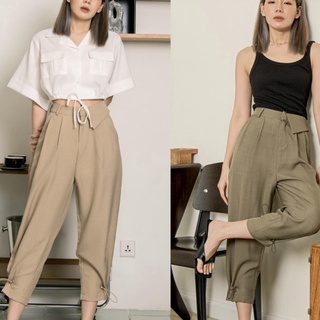 STUDIO UNKNOWN - Camper Pant กางเกง5ส่วนรัดข้อ